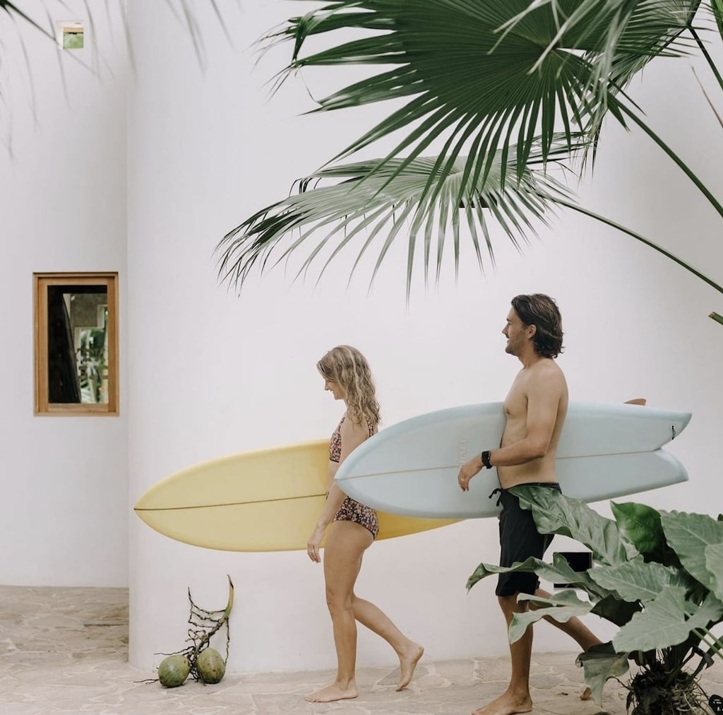 The Nomadic surf hotel in Costa Rica.